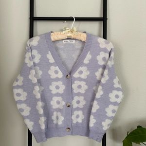 SHEIN daisy knit cardigan 11-12yr